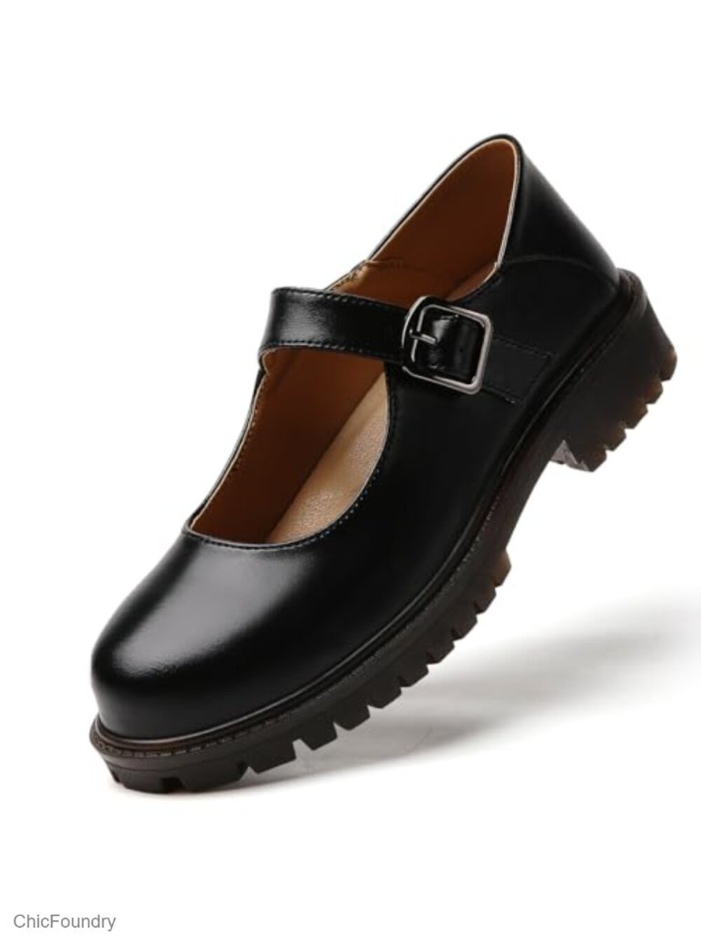 Non Slip Platform Flats for Women - Memory Foam Oxford Shoes (80 chars)